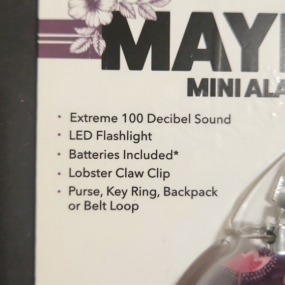 MAYDAY MINI ALARM KEYCHAIN - Picture 2 of 4